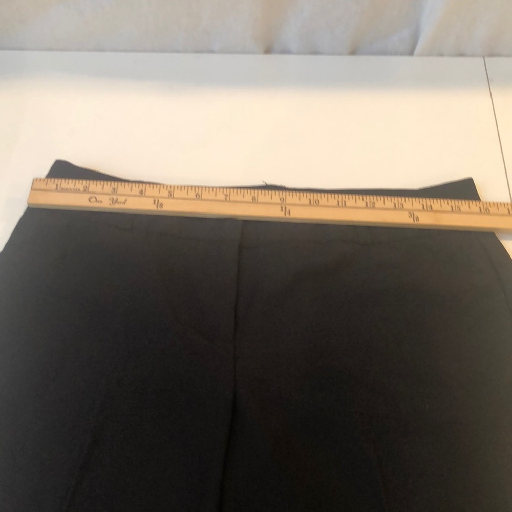 NWT Cato Sleek Black Dress Business Pants Elastic Waist women’s 8P - Picture 3 of 13